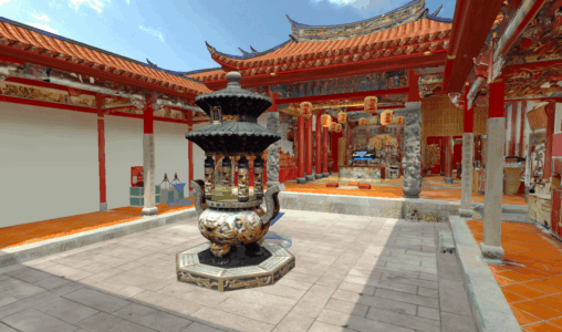 彰化元清觀與開化寺導覽